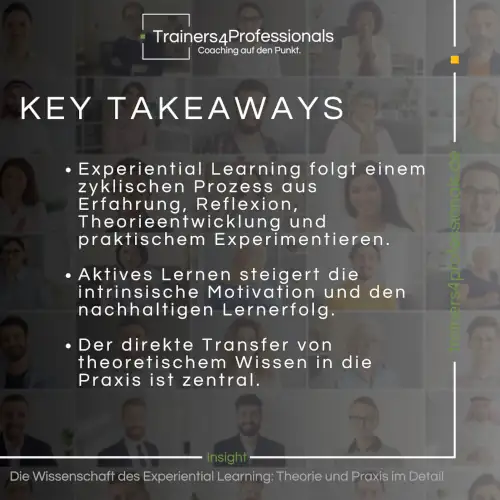 Key Takeaways: Experiential Learning