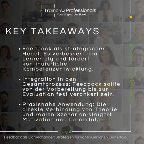 Key Takeaways: Feedback